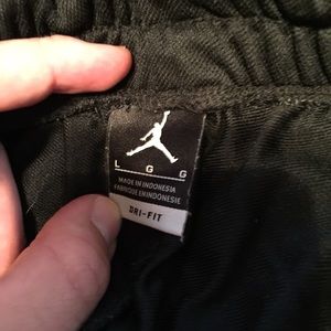 Black Jordan Sweatpants - Large